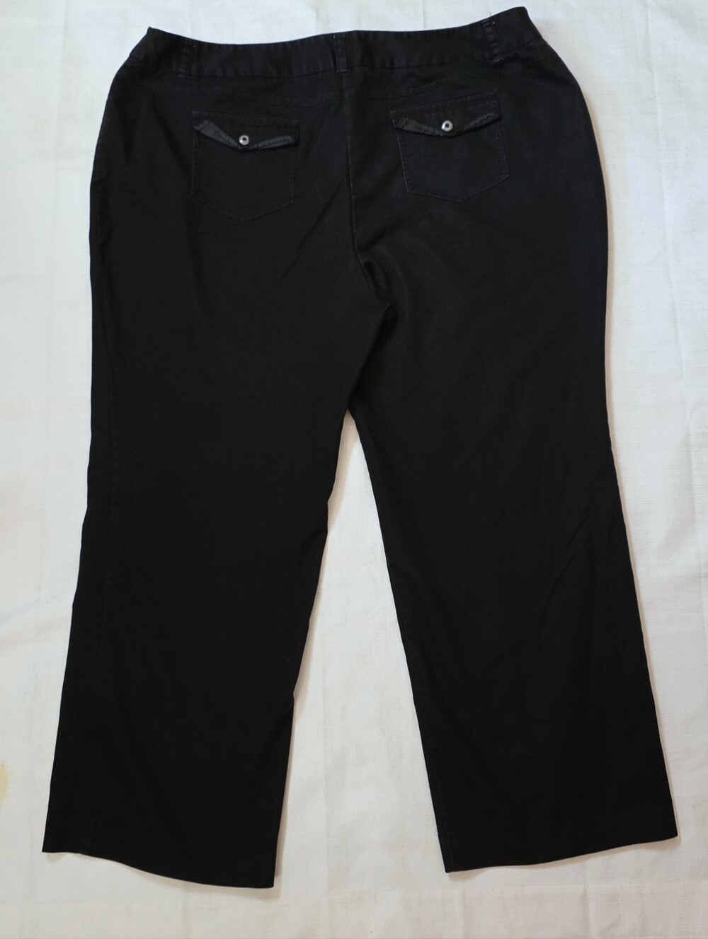 Style & Co Black Stretch Capri Pants Size 22W - Picture 6 of 6